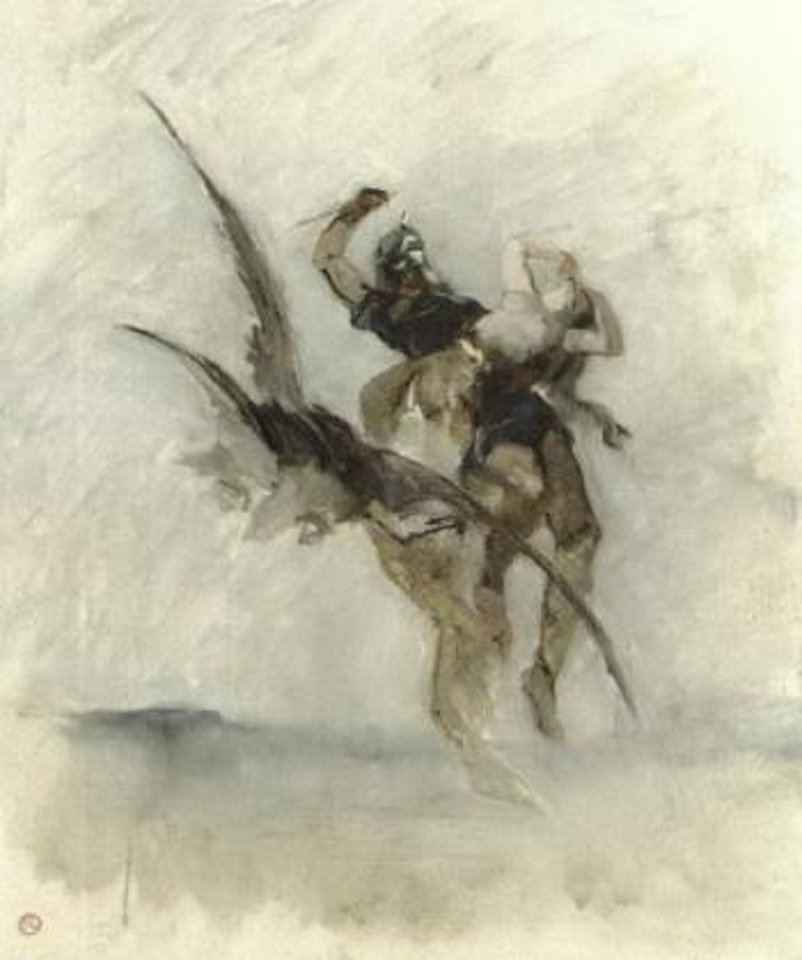 Esquisse allegorique by Henri de Toulouse-Lautrec