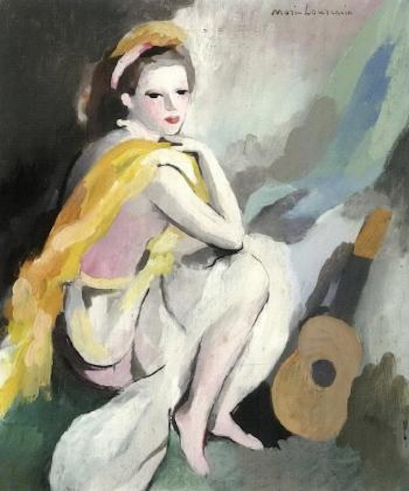 Femme a la guitare by Marie Laurencin