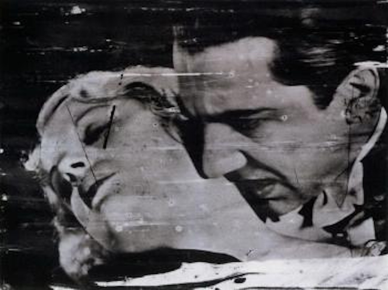 The kiss - Bela Lugosi by Andy Warhol