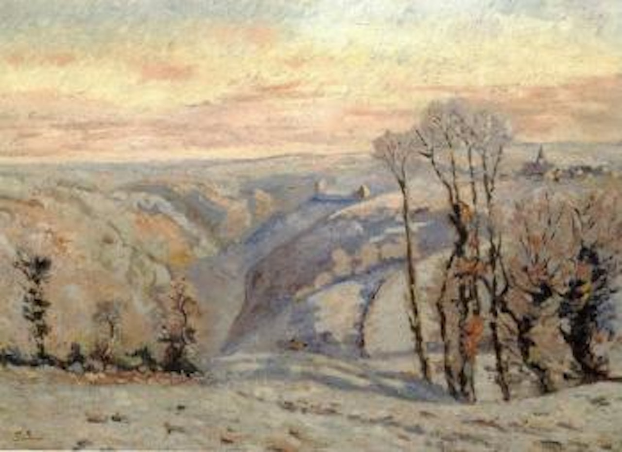 Le village de Crozant by Armand Guillaumin