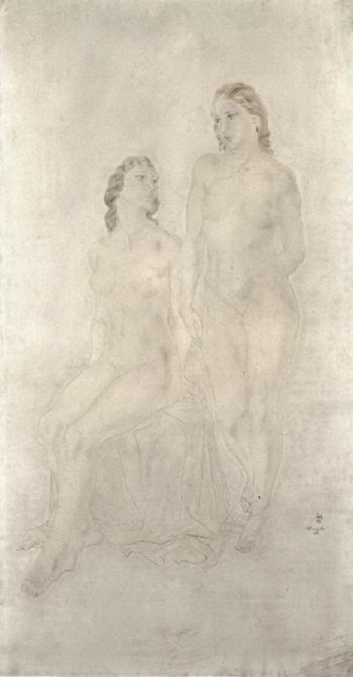 Deux amies by Leonard Tsuguharu Foujita