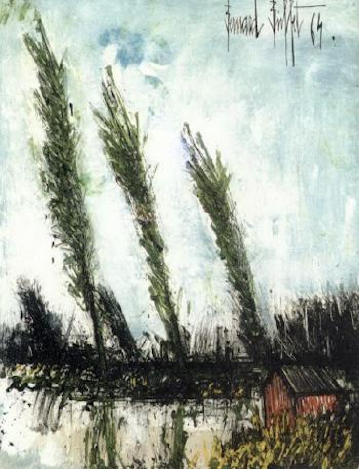 Les environs de Matignon by Bernard Buffet