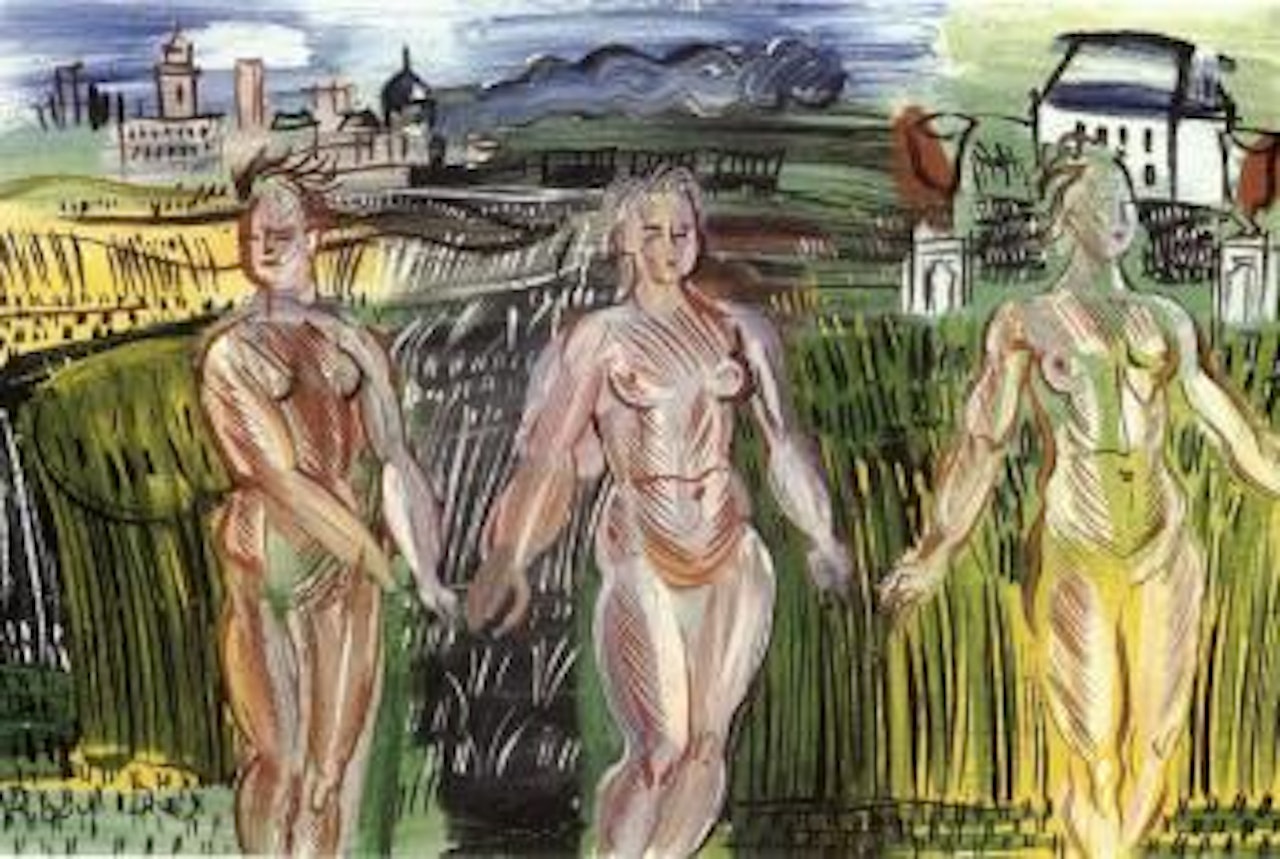 Les affluents de la Seine by Raoul Dufy