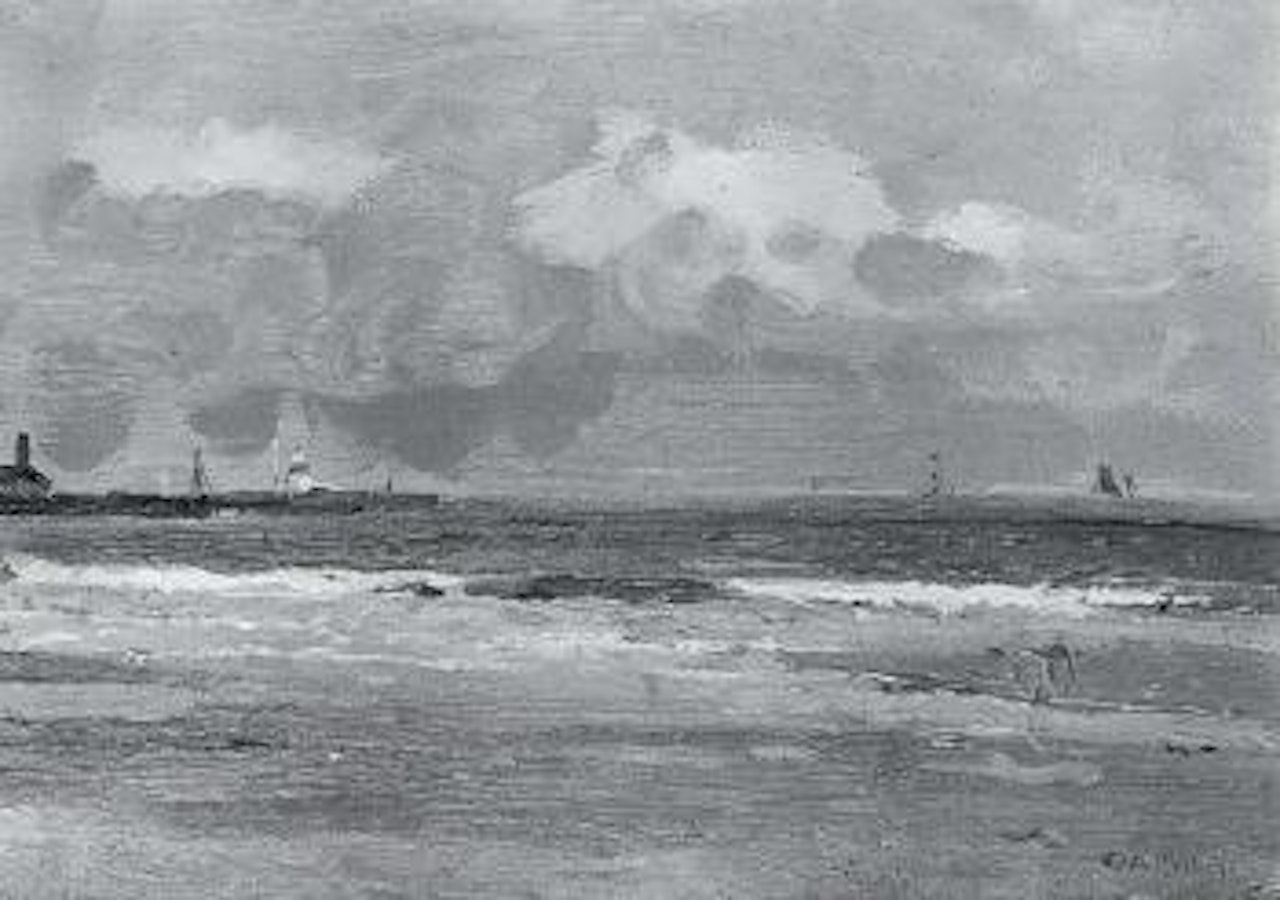Winter sea by Campbell Mellon
