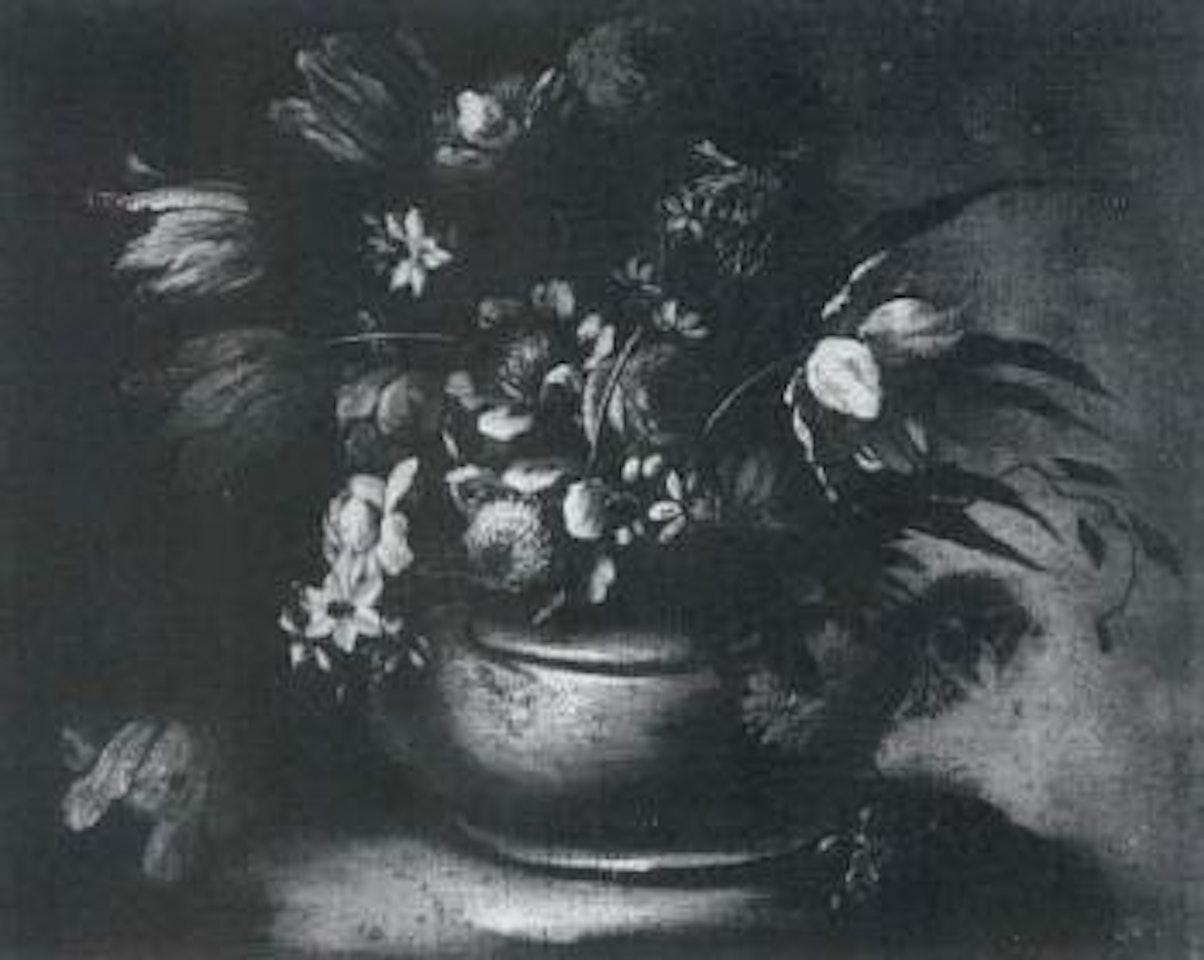 Still life of summer flowers by Dutch School