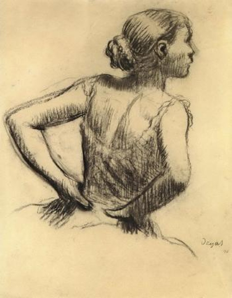 Buste de danseuse by Edgar Degas