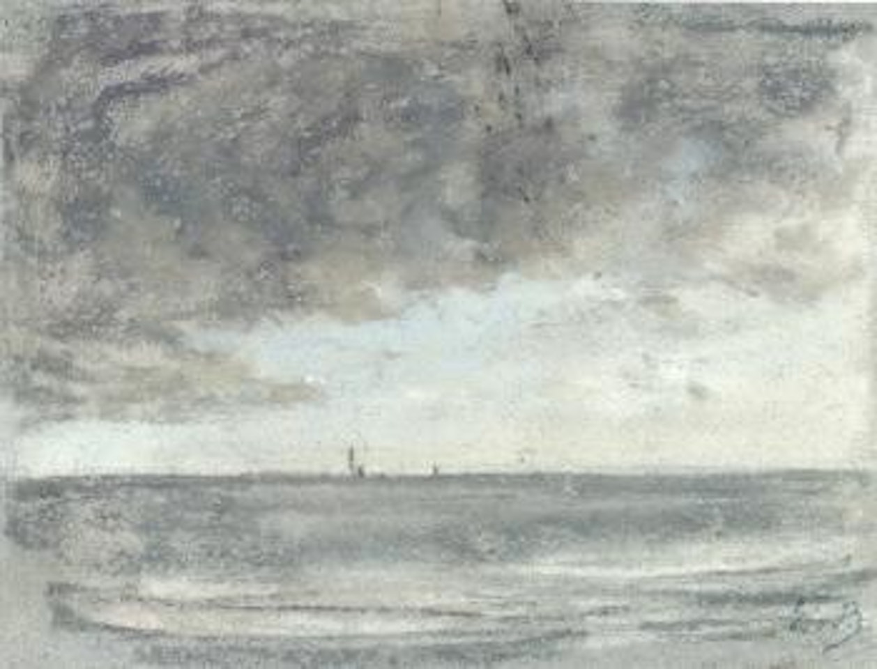 Marine by Eugène Boudin