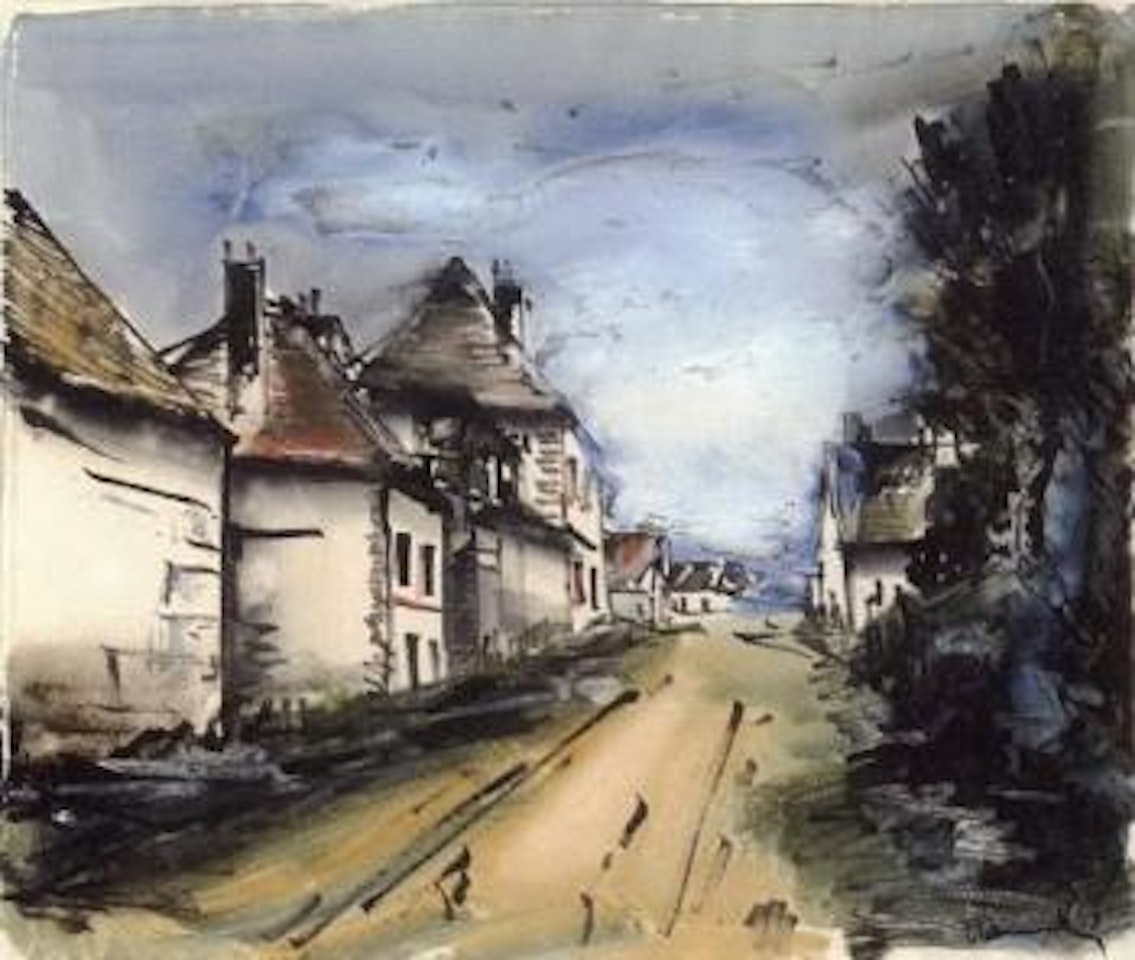 Route de village by Maurice de Vlaminck