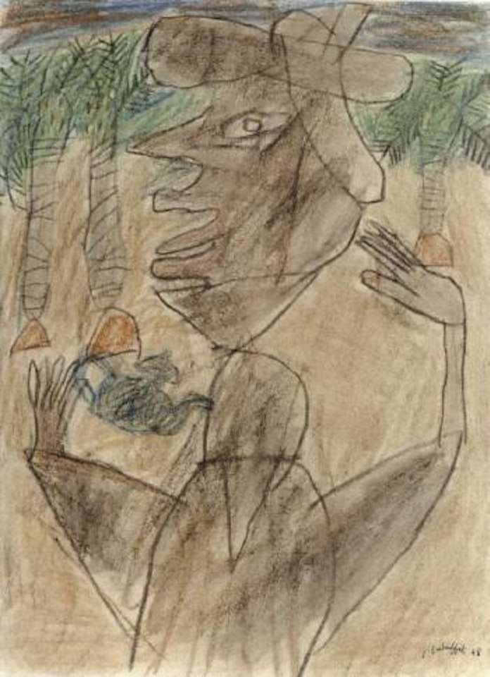 Le the by Jean Dubuffet