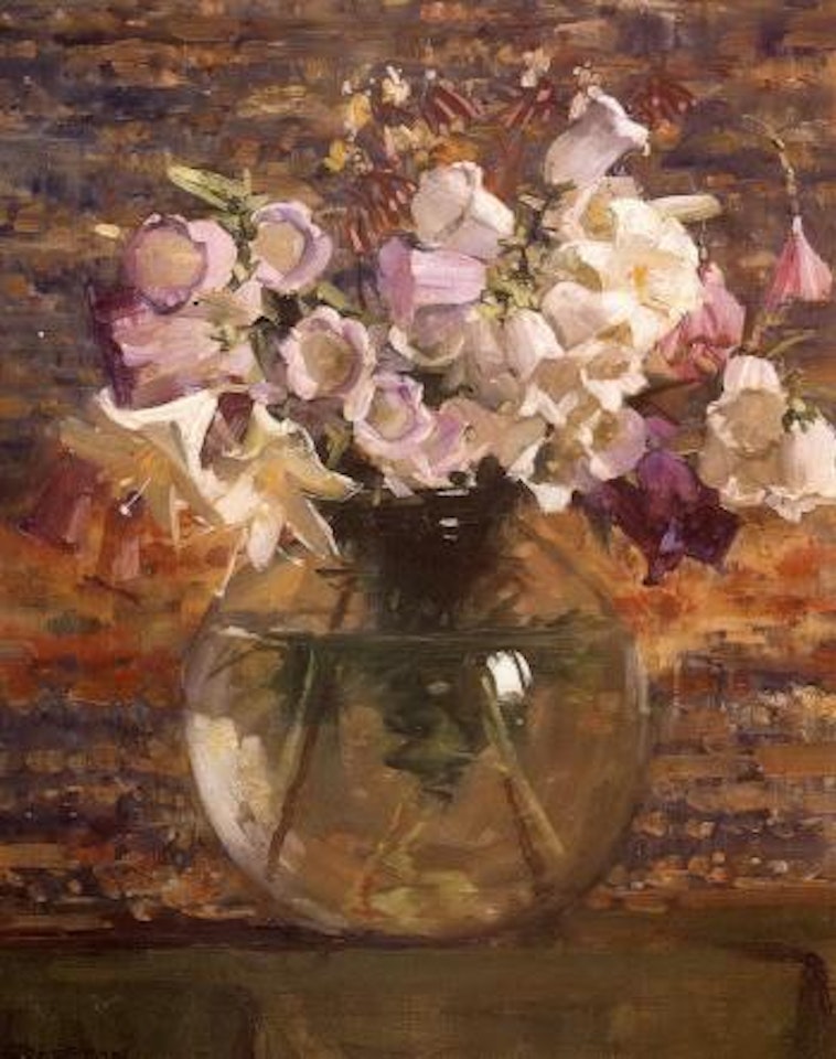Lillies and bells by Arthur Ernest Streeton