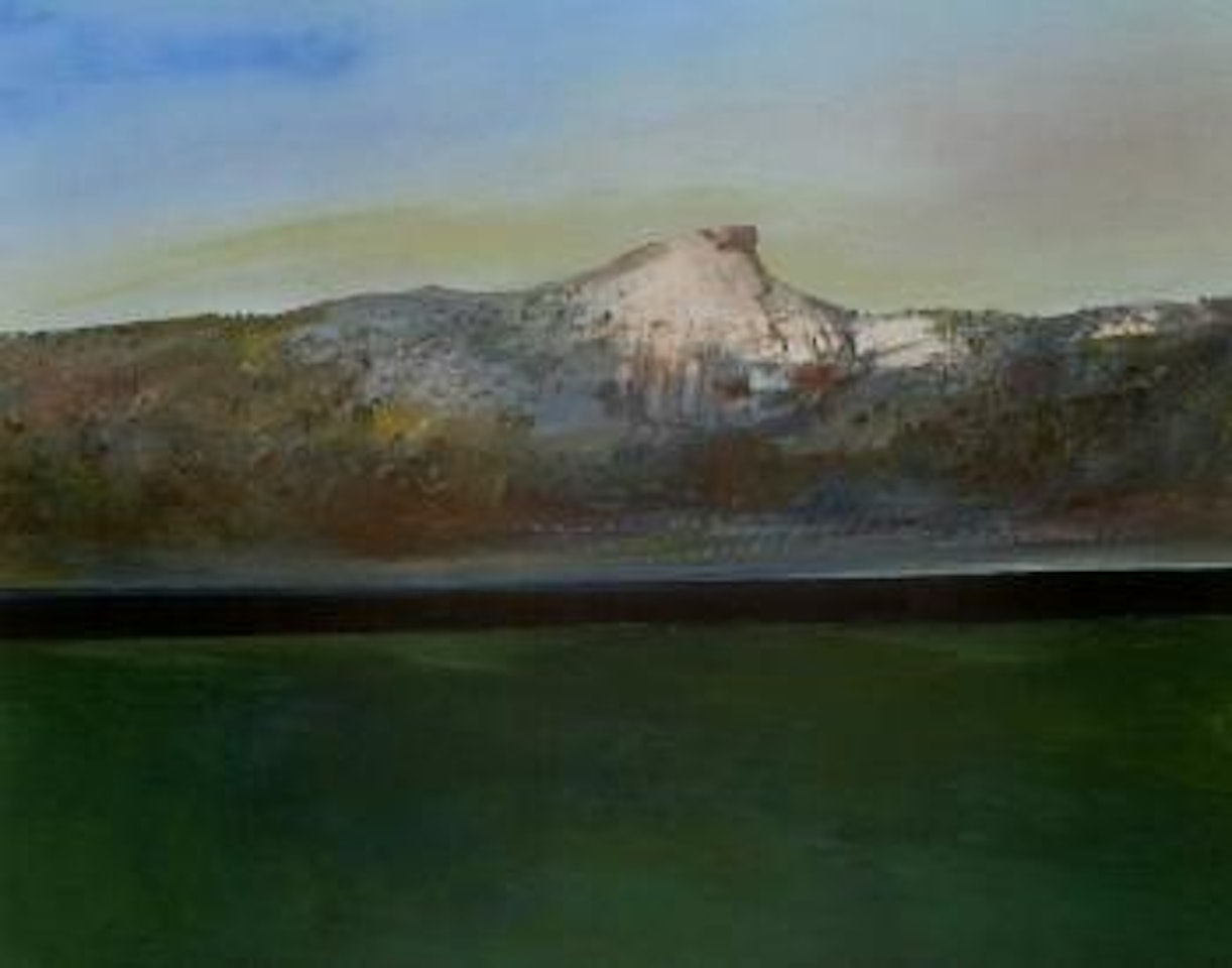 Pulpit Rock with Black River and Lucerne Paddock by Arthur Merric Bloomfield Boyd