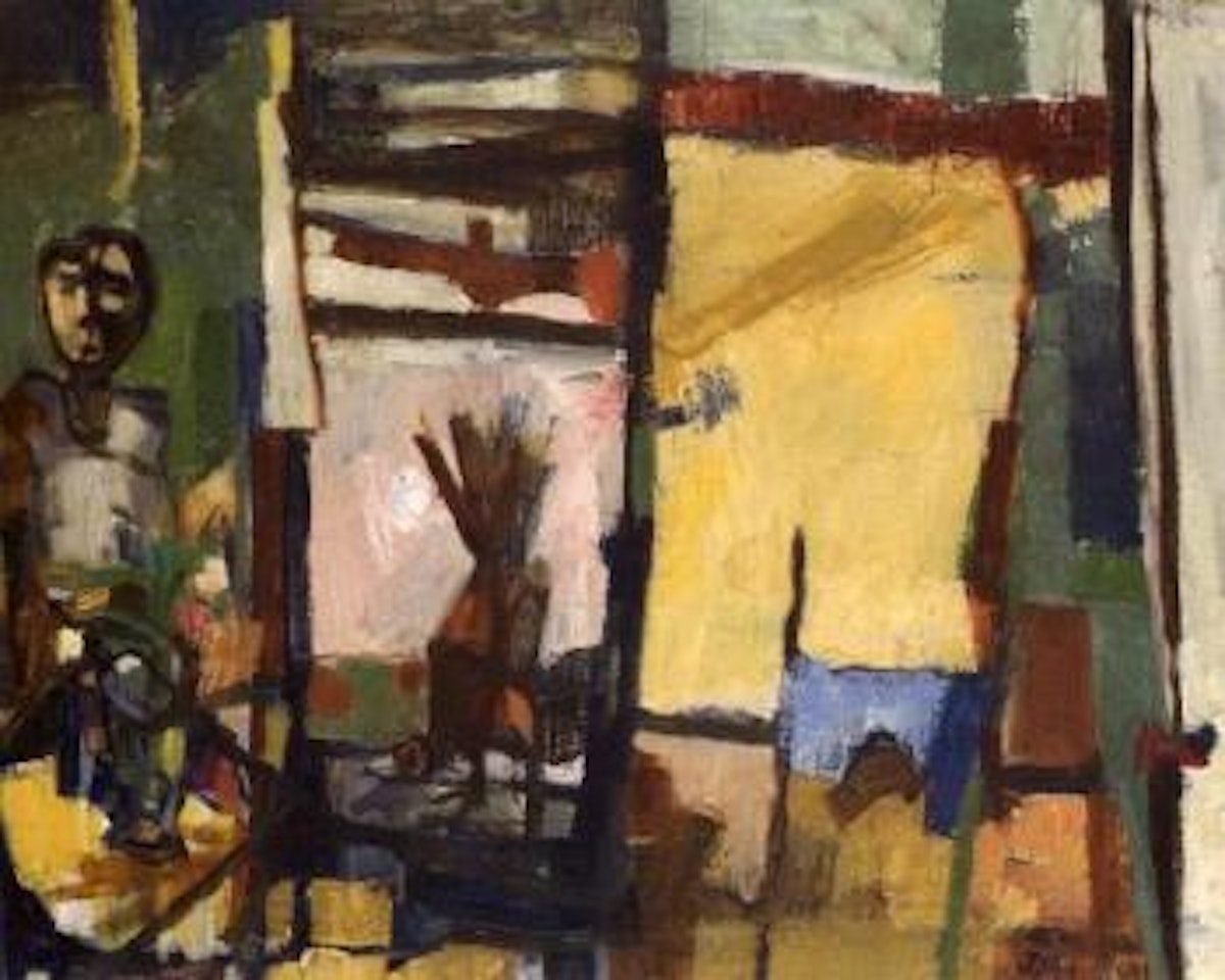 Bird at the window by John Olsen