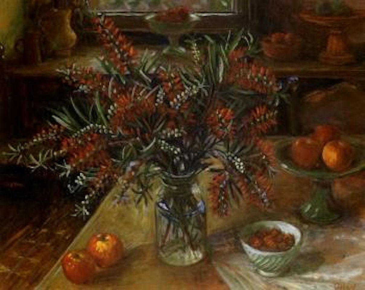 Bottlebrush by Margaret Hannah Olley