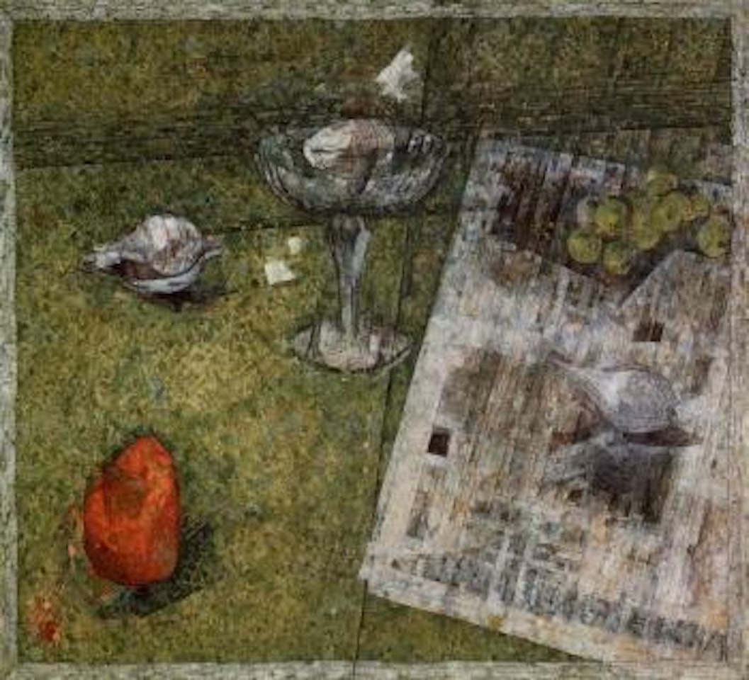 Objects at night by Godfrey Clive Miller