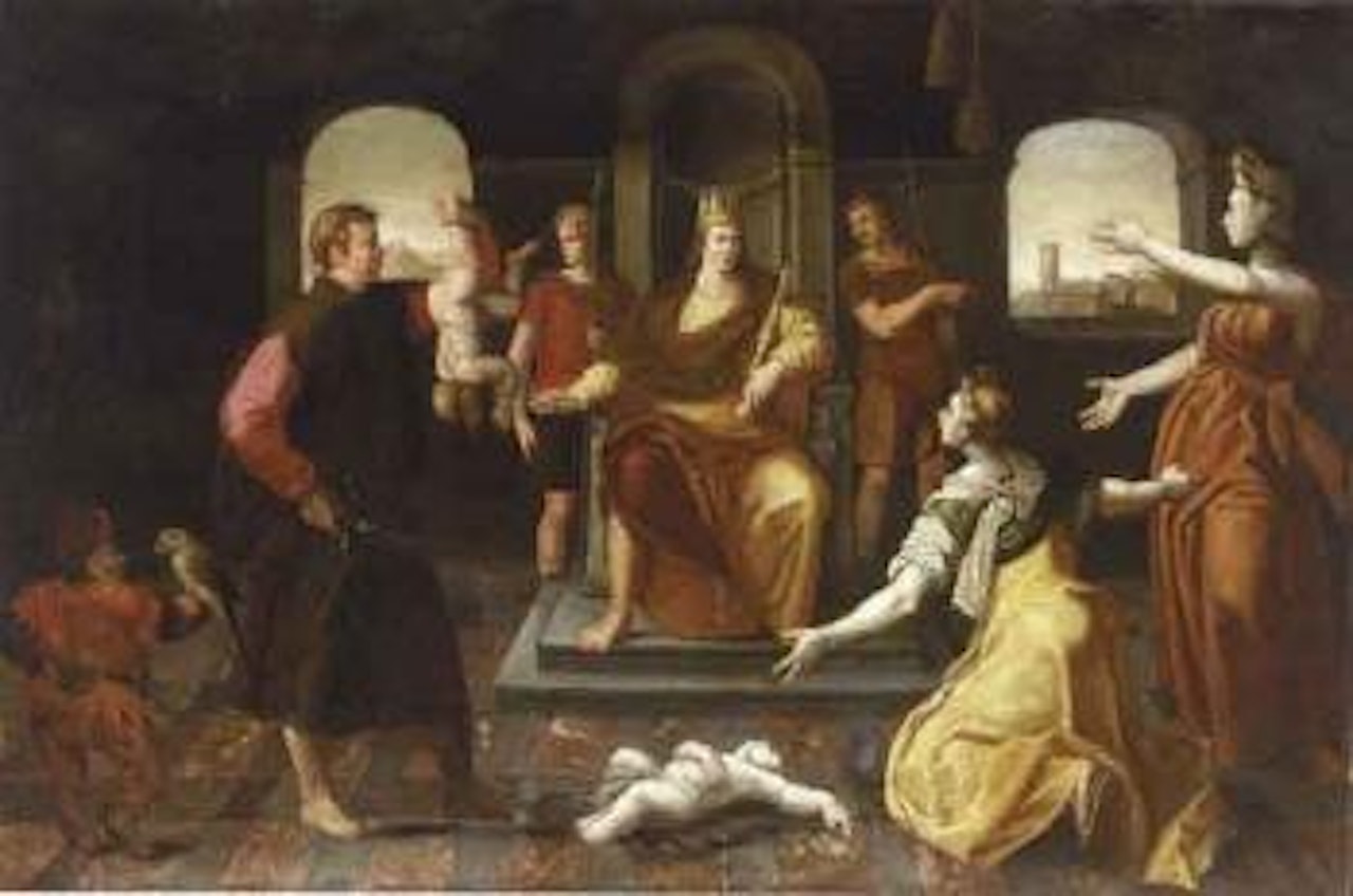 Judgement of King Solomon by Flemish School