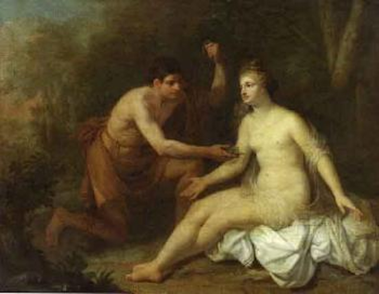 Orpheus and Eurydice by Angelica Kauffmann
