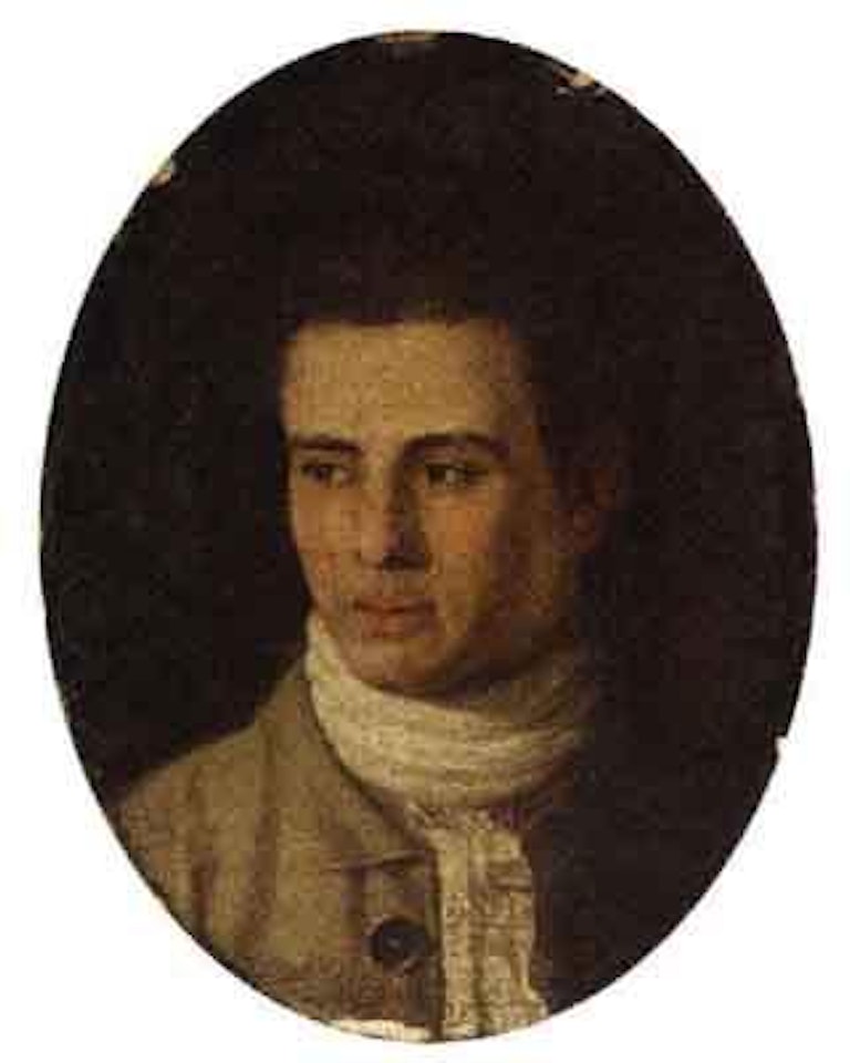 Portrait of gentleman said to be Thomas Chatterton by English School