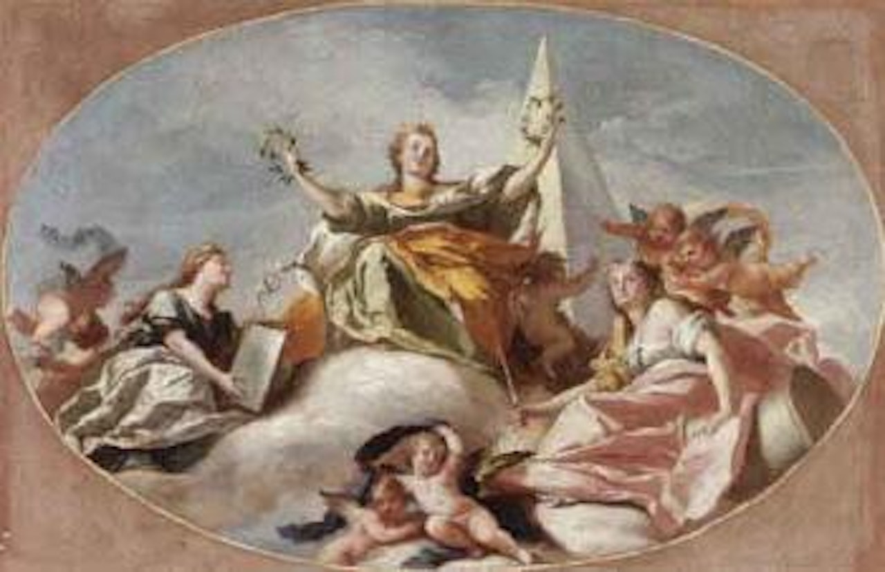 Alegorical scene by Francesco de Mura