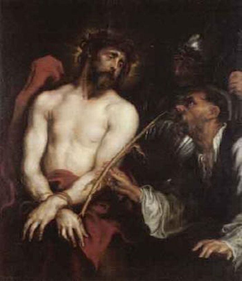 Christ with crown of thorns by Anthony van Dyck