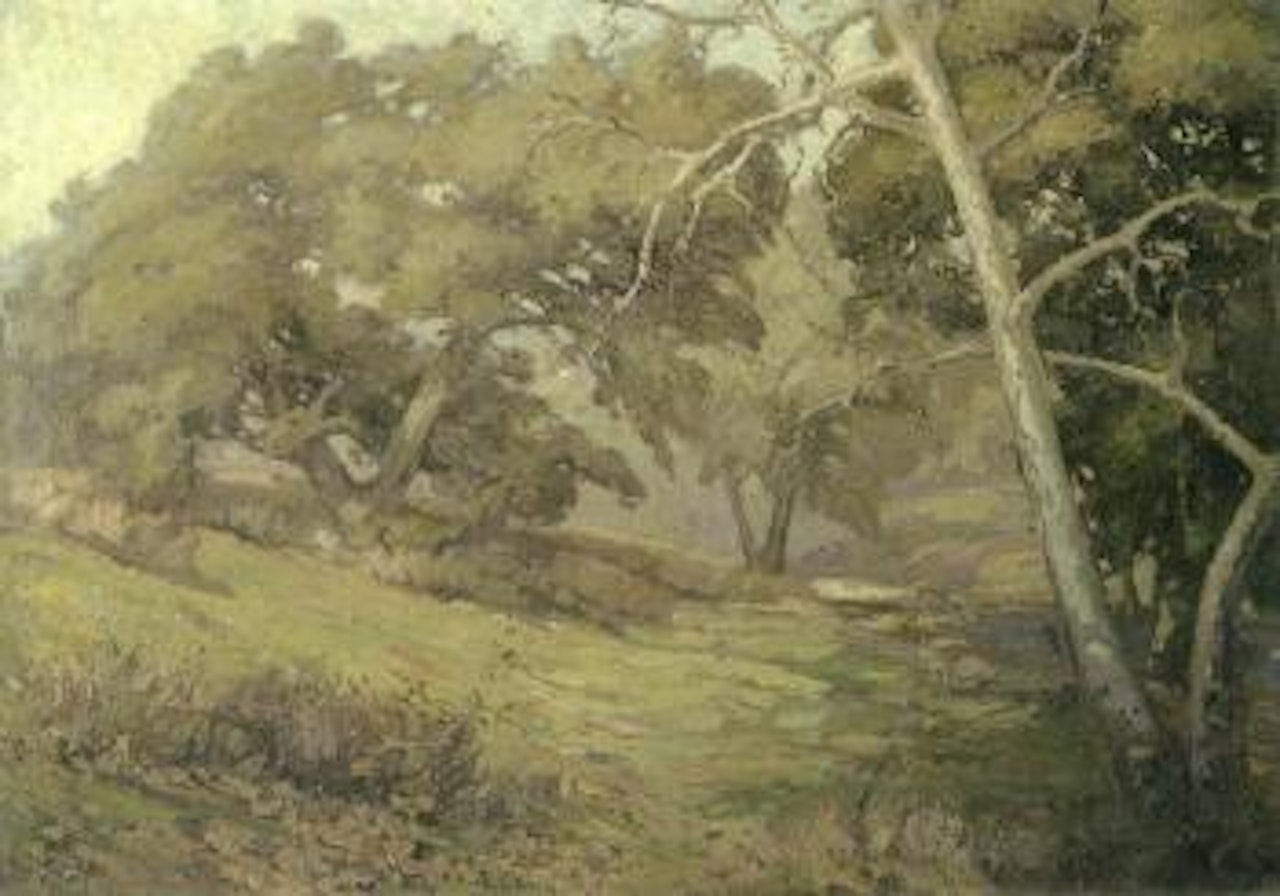 The oaks by Franz A Bischoff