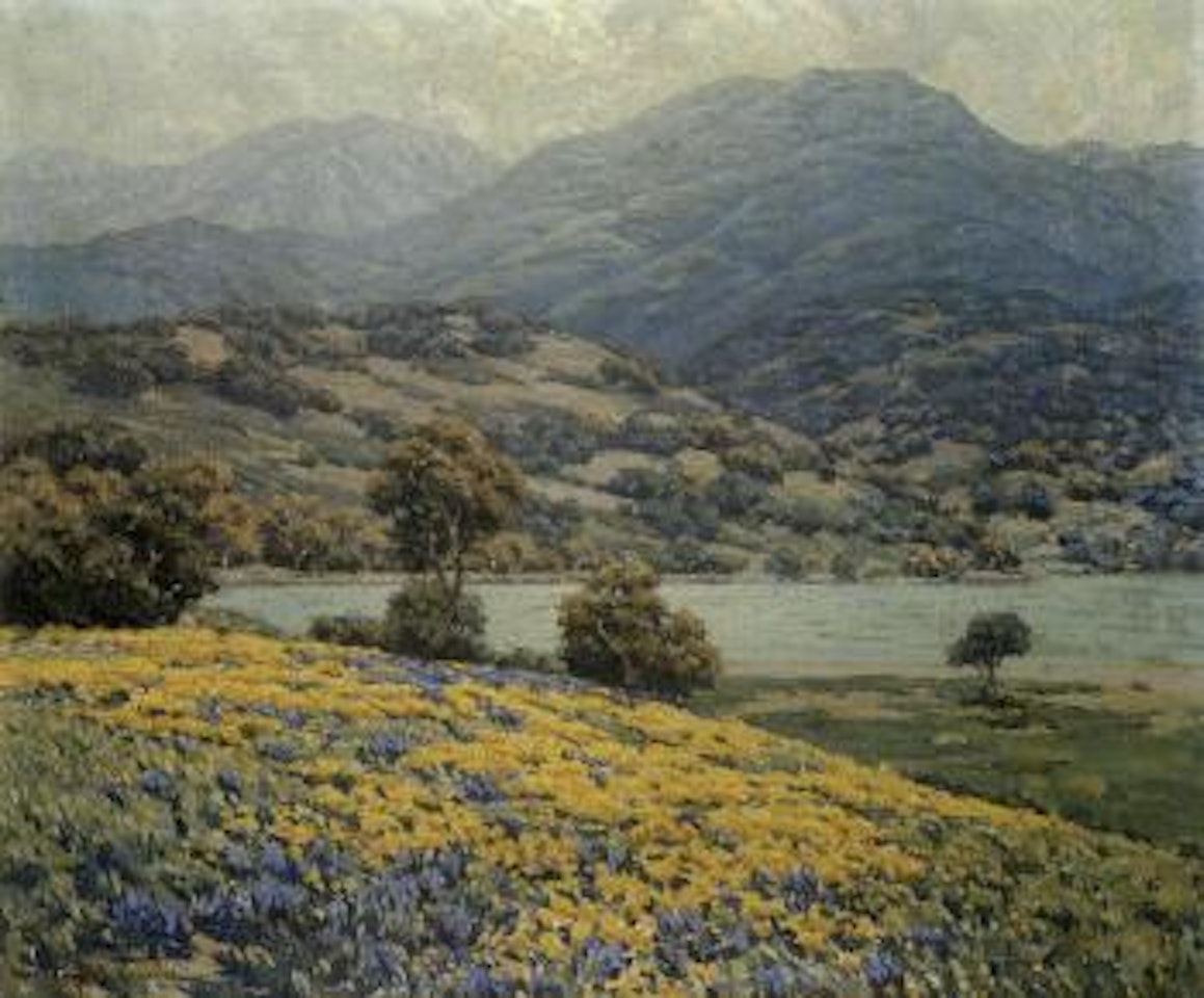 California wild flowers by Granville Redmond
