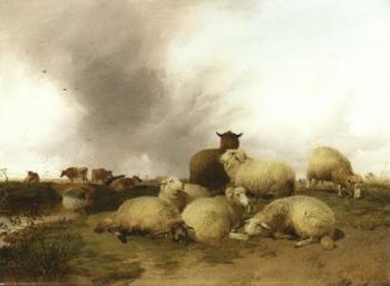 Out to pasture by Thomas Sidney Cooper