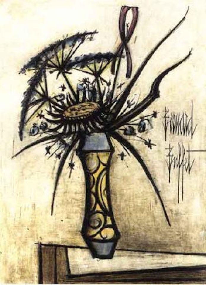 Bouquet des fleurs by Bernard Buffet