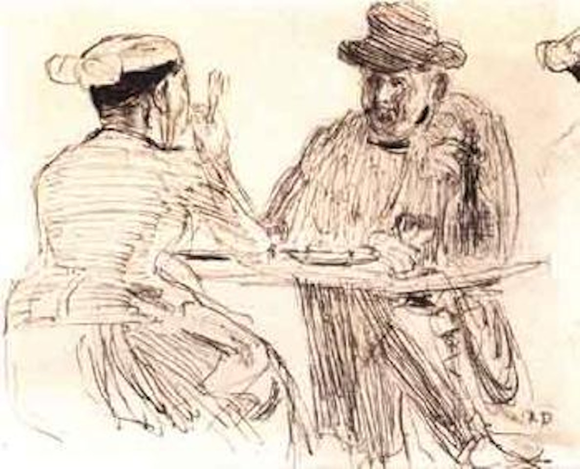 Repas de paysans by Raoul Dufy