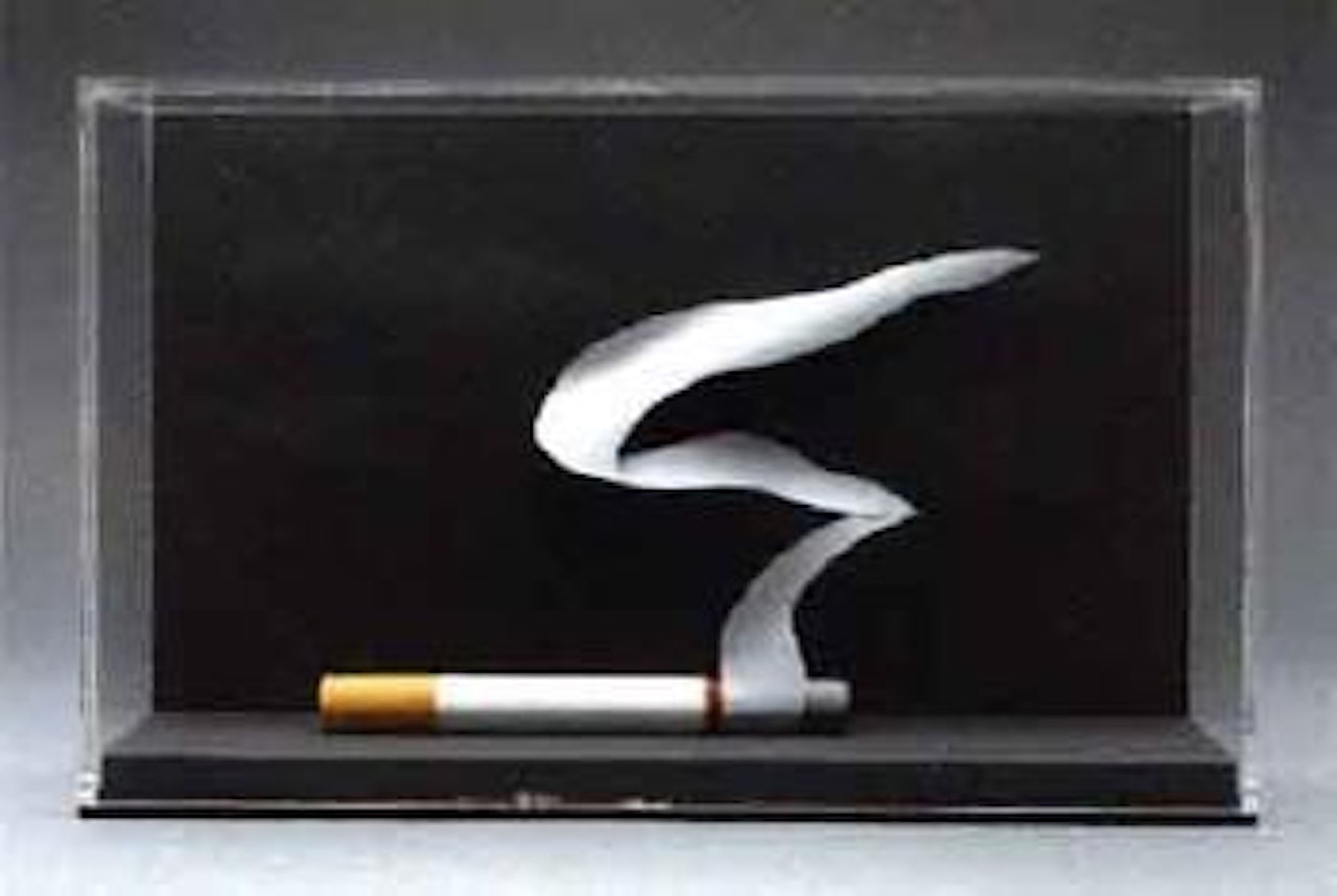 Maquette for smoking cigarette by Tom Wesselmann