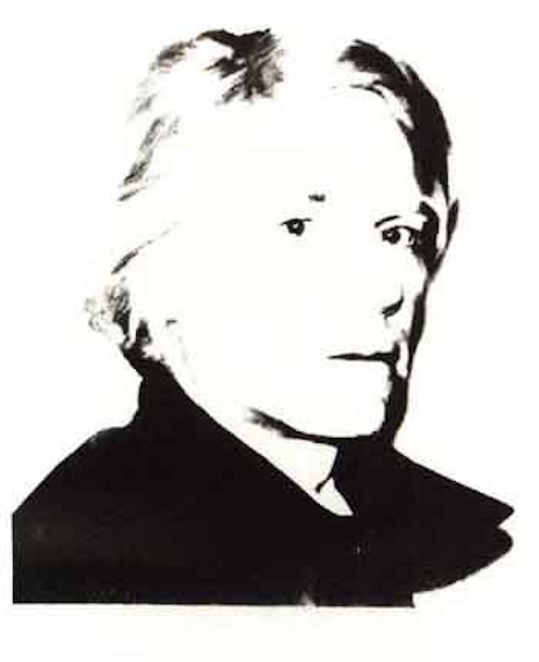 Self portrait by Andy Warhol