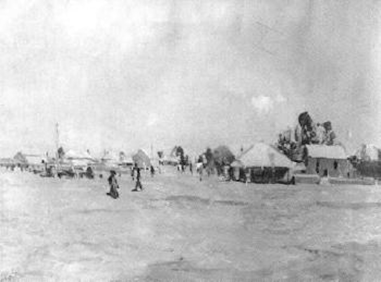 South African township by Robert Gwelo Goodman