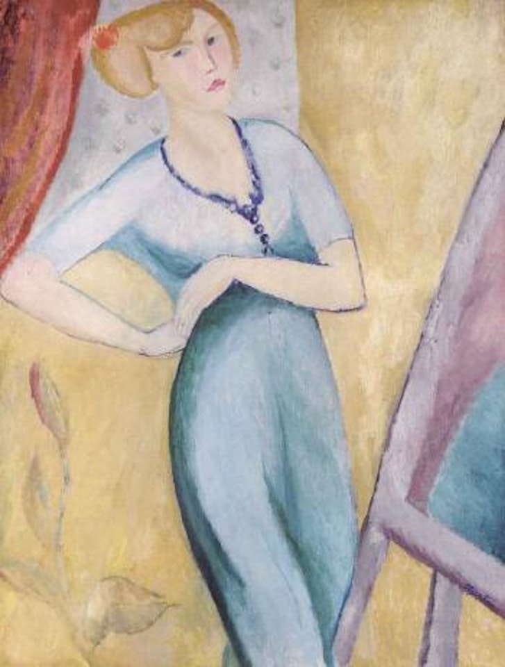 Self portrait by Sigrid Hjertén
