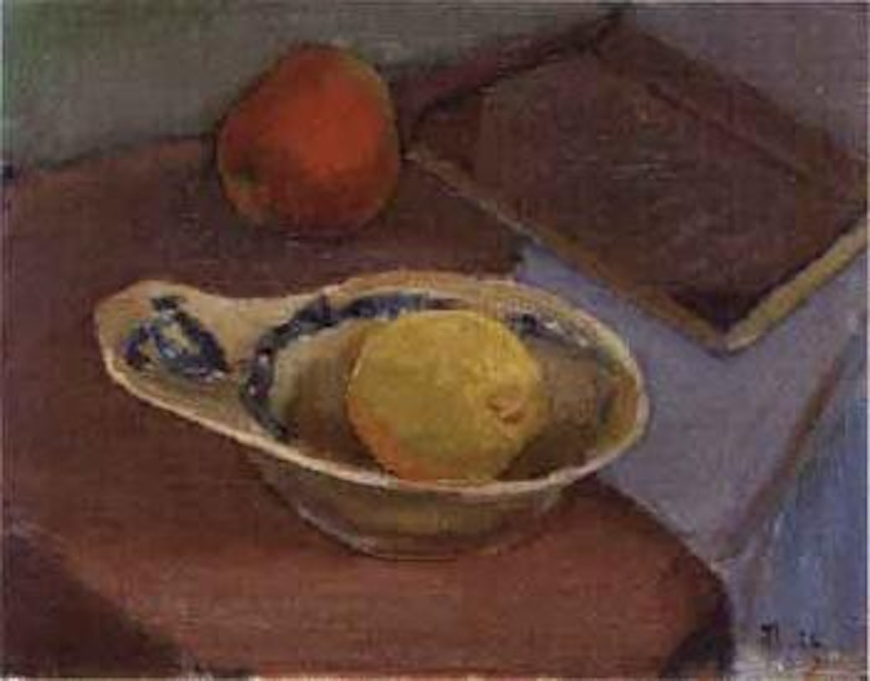 Still life of fruit by Ivan Ivarson