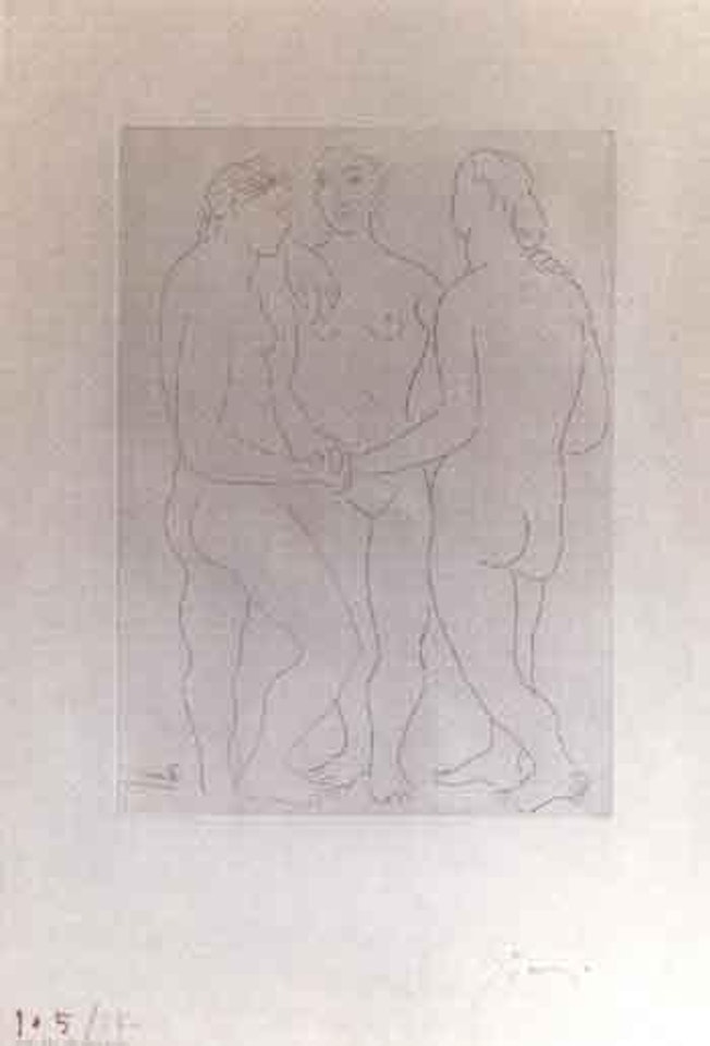 Le trois amies by Pablo Picasso