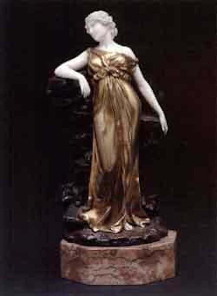 Standing woman by Ferdinand Preiss