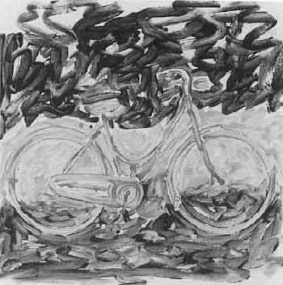 Bicycle by Mario Schifano