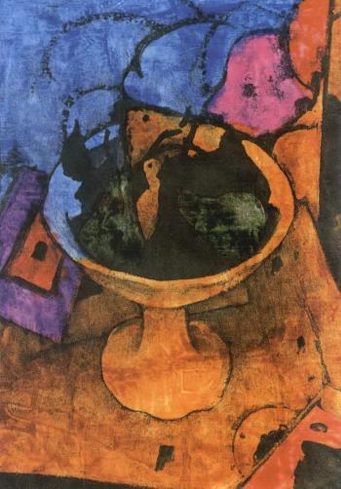 Homage to Casorati by Mario Schifano