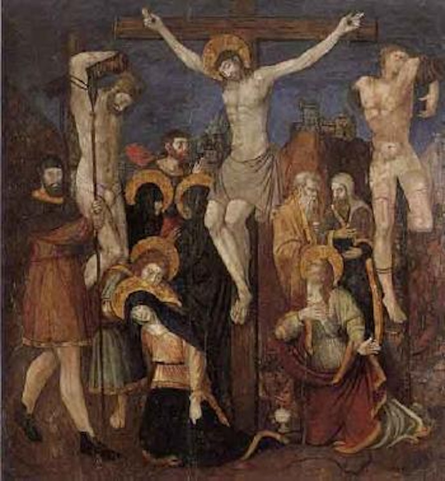 Crucifixion by Spanish School