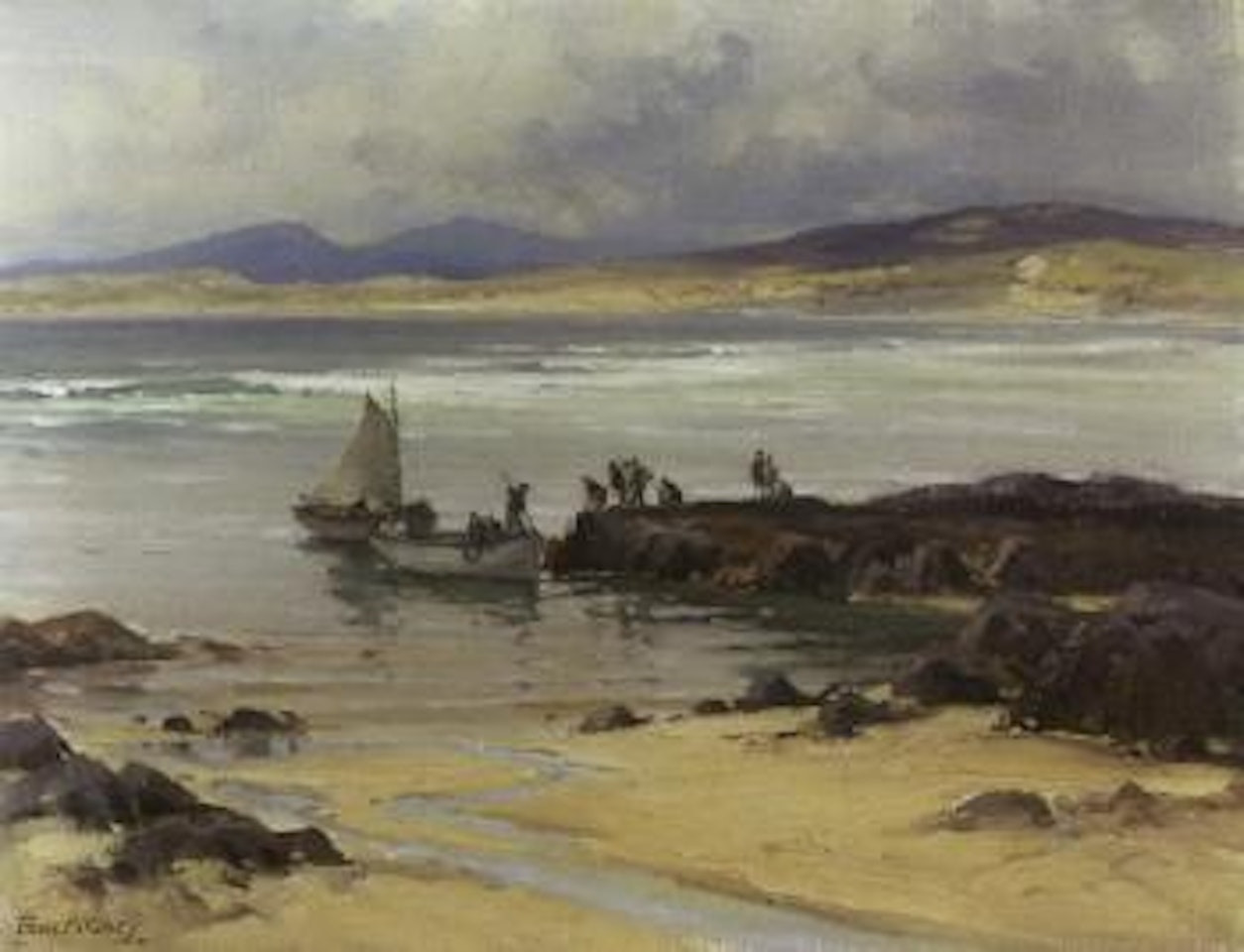 Sunday morning Ards, Co. Donegal by Frank Mckelvey