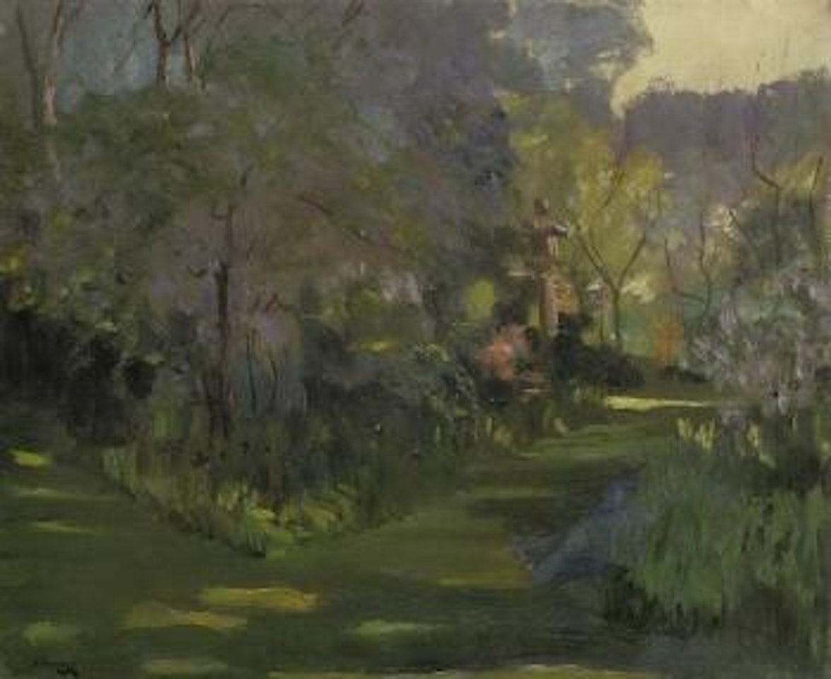 Japanese garden by John Lavery