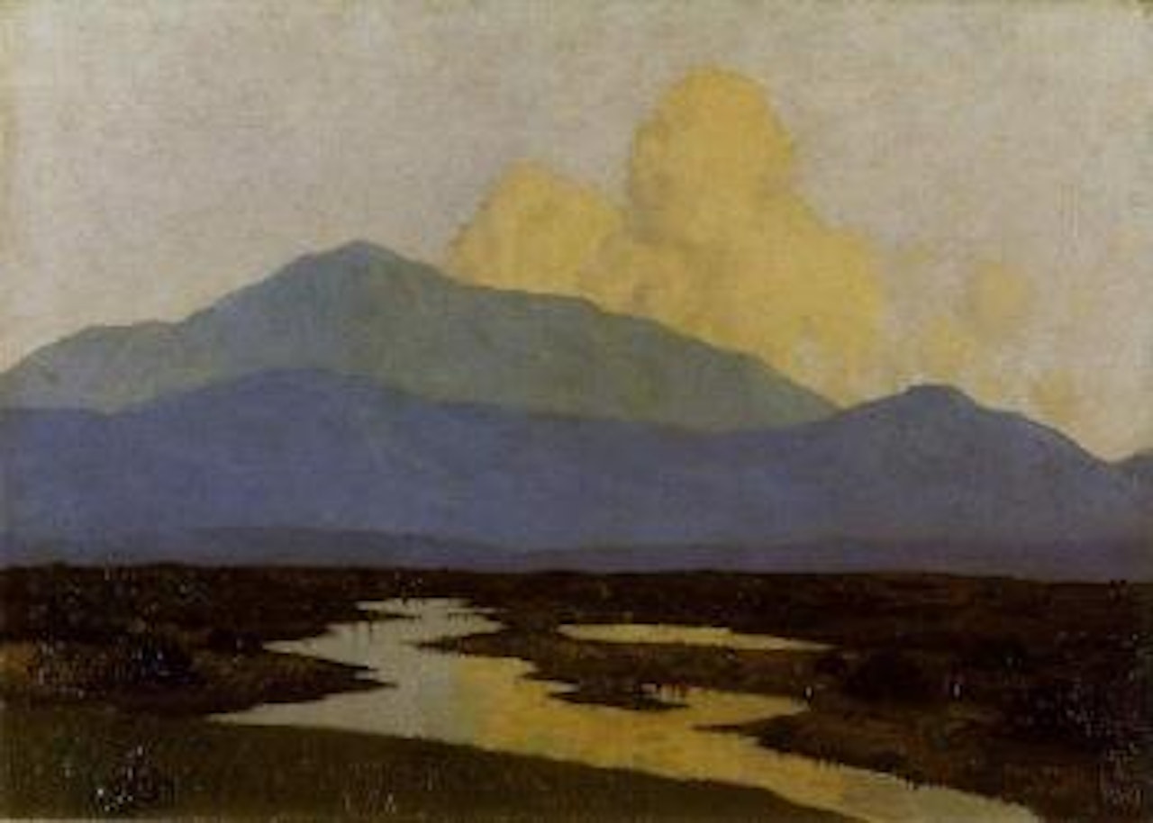 Peat bogs, West of Ireland by Paul Henry