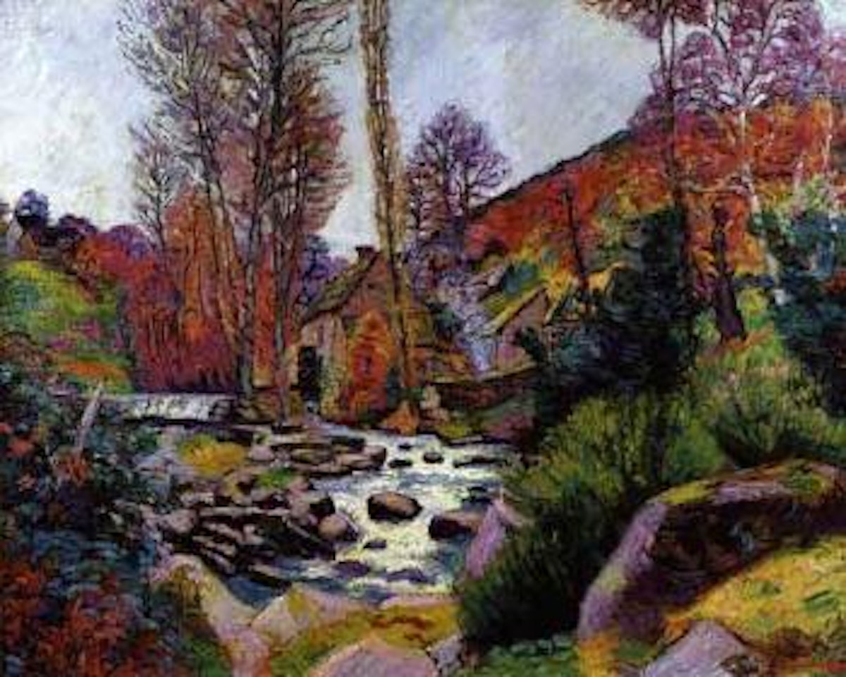 Crozant, moulin Bouchardon by Armand Guillaumin