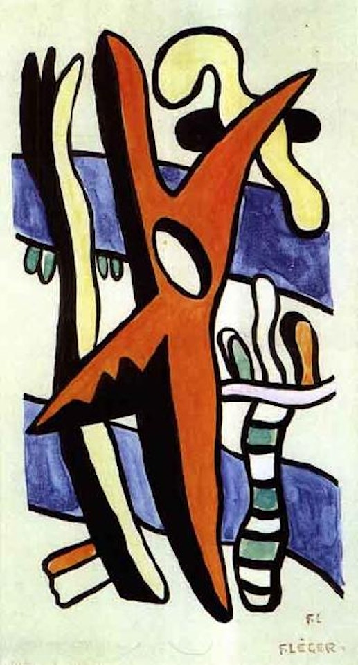 Composition by Fernand Leger