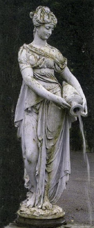 Figure of girl by French School