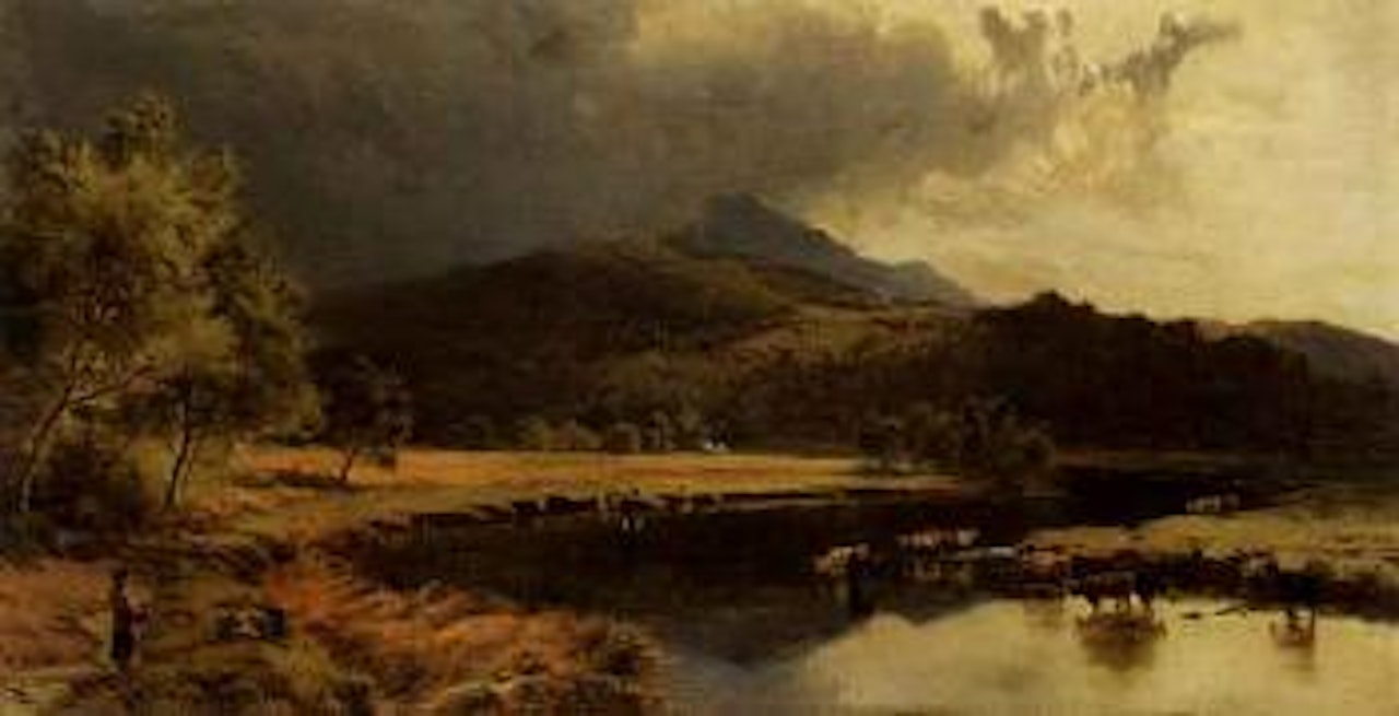 Cynidot from Glaslyn, North Wales by Sidney Richard Percy