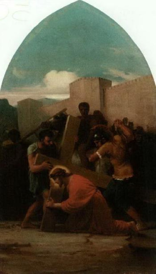 Six Stations of Cross by Italian School