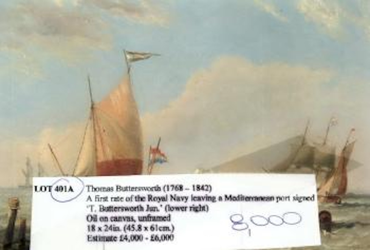 Busy coastal shipping lanes by John Wilson Carmichael