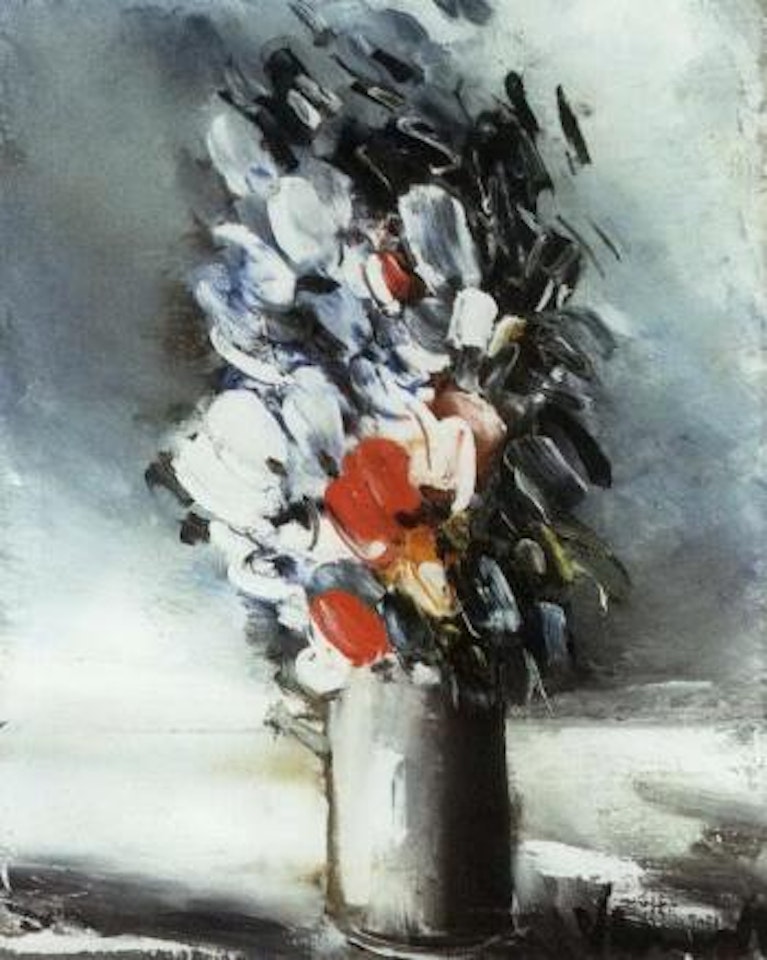 Bouquet de fleurs dans un vase by Maurice de Vlaminck