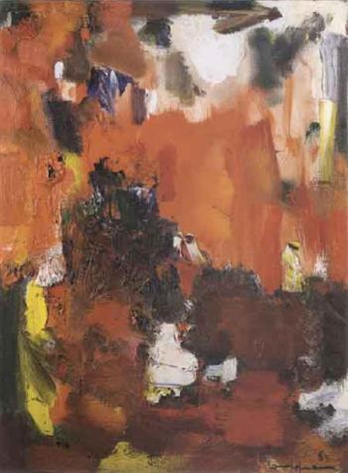 Salut au matin by Hans Hofmann