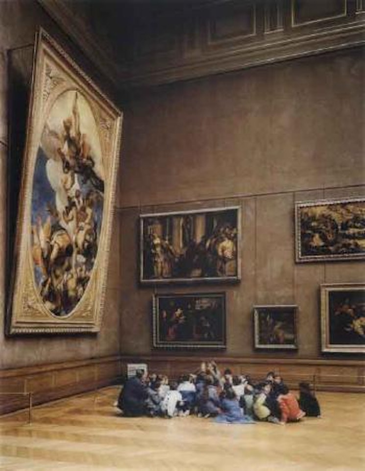Musee du Louvre 2 by Thomas Struth